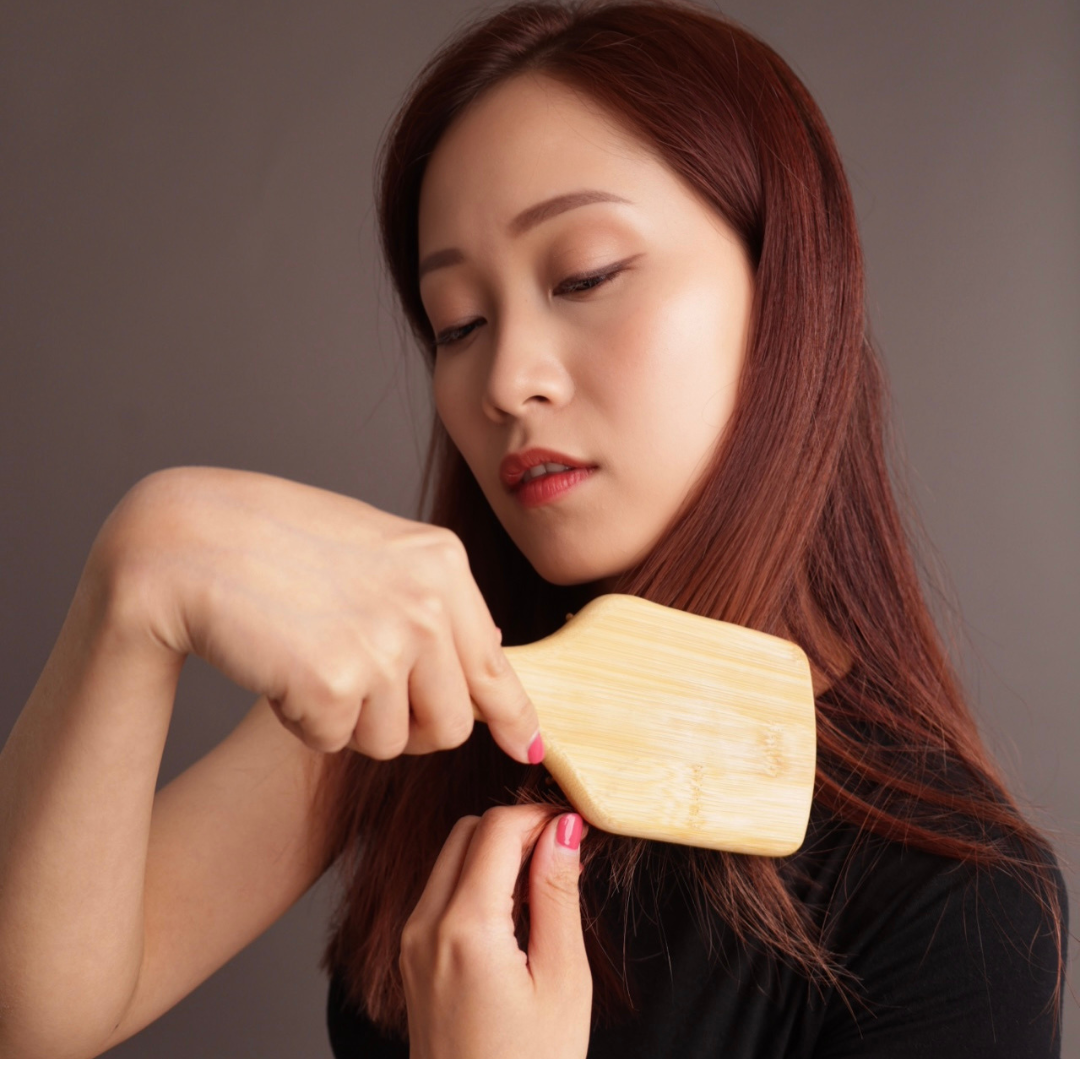 How to Prevent Hair Breakage: Why Bamboo Hair Brushes are Better Than Plastic