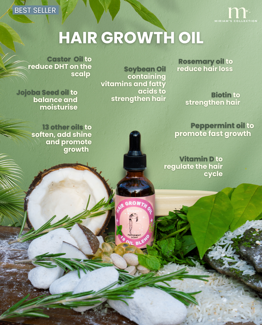 18 Oil Blend Hair Growth Oil (60ML)