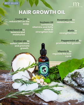 Men's Hair Growth Oil (18 oil blend)